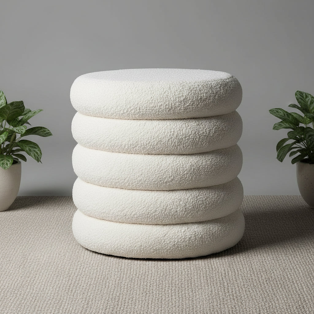 Eddie Boucle Ottoman