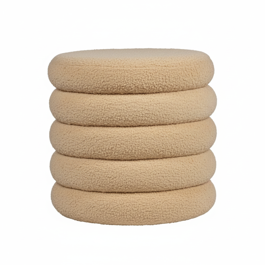 Eddie Boucle Ottoman