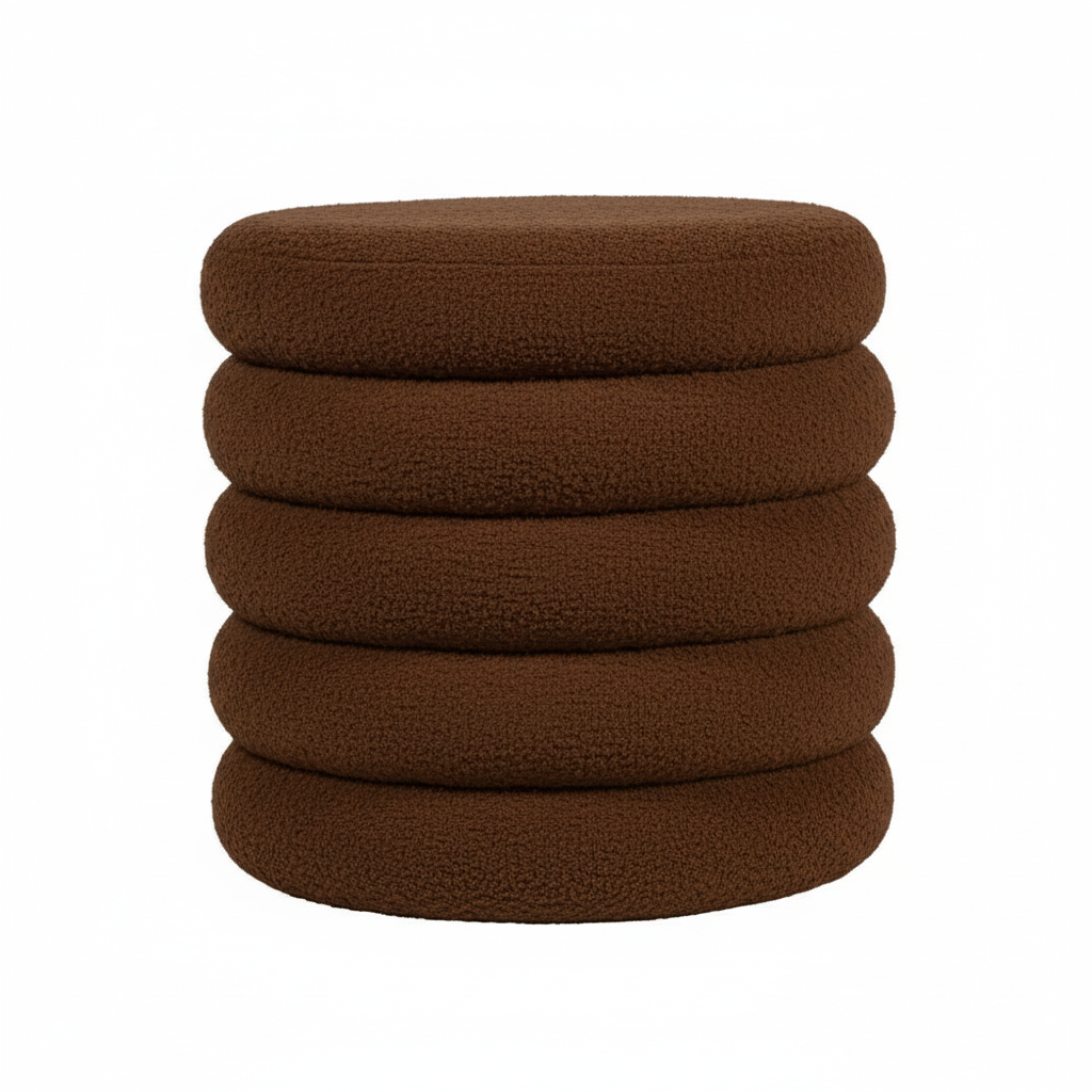 Eddie Boucle Ottoman