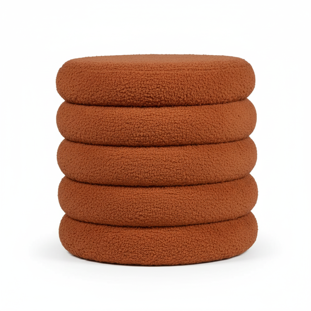 Eddie Boucle Ottoman