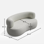 Emily Curvy 2 Seater Sofa