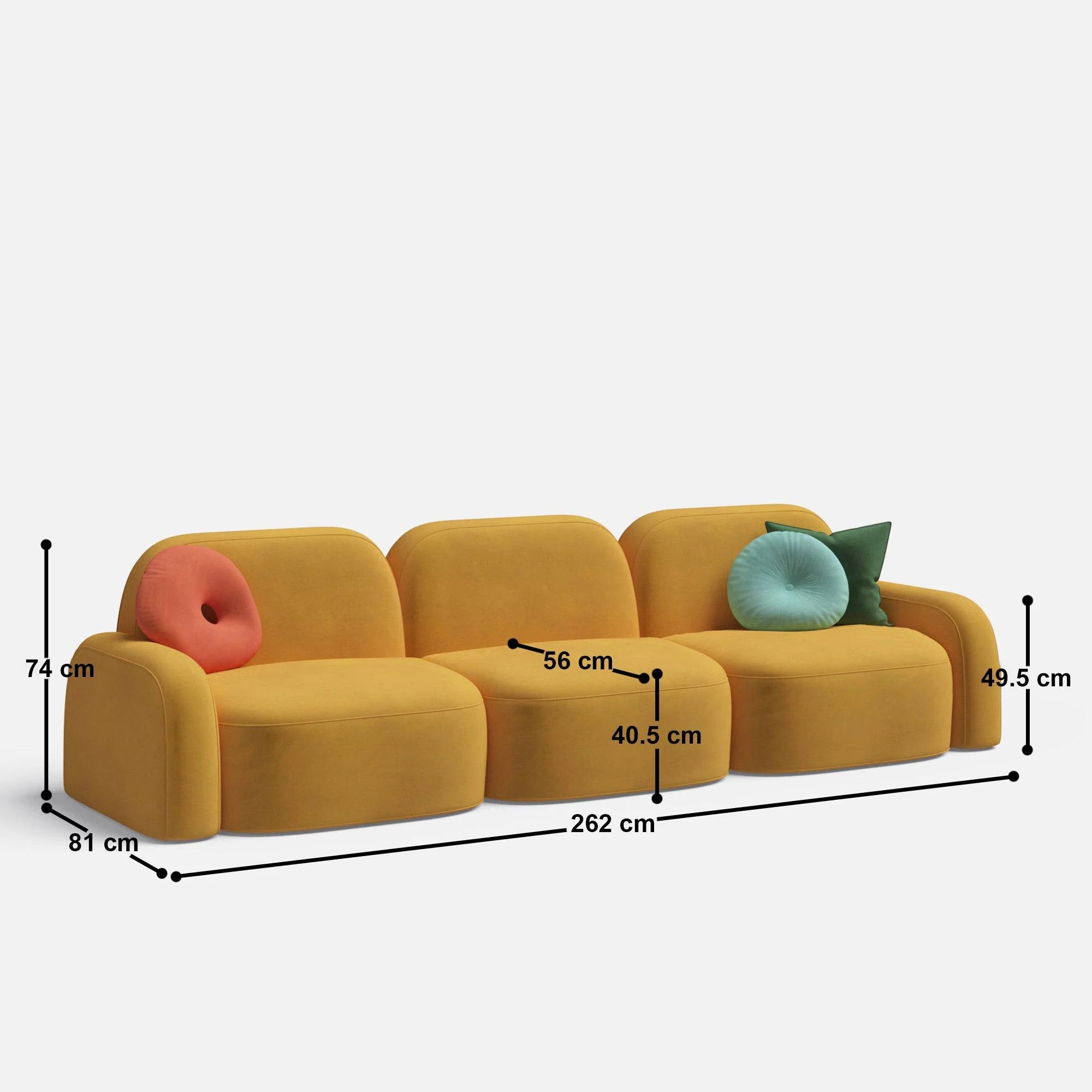 Emma XL 3 Seater Sofa