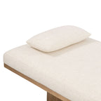 Fluted Base Chaise Lounge