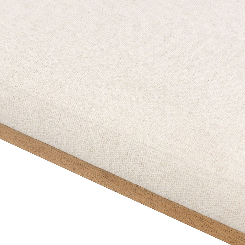 Fluted Base Chaise Lounge