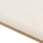 Fluted Base Chaise Lounge