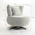 Evelyn Swivel Chair
