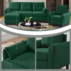 Jason 4 Seater Sofa Set with Ottoman