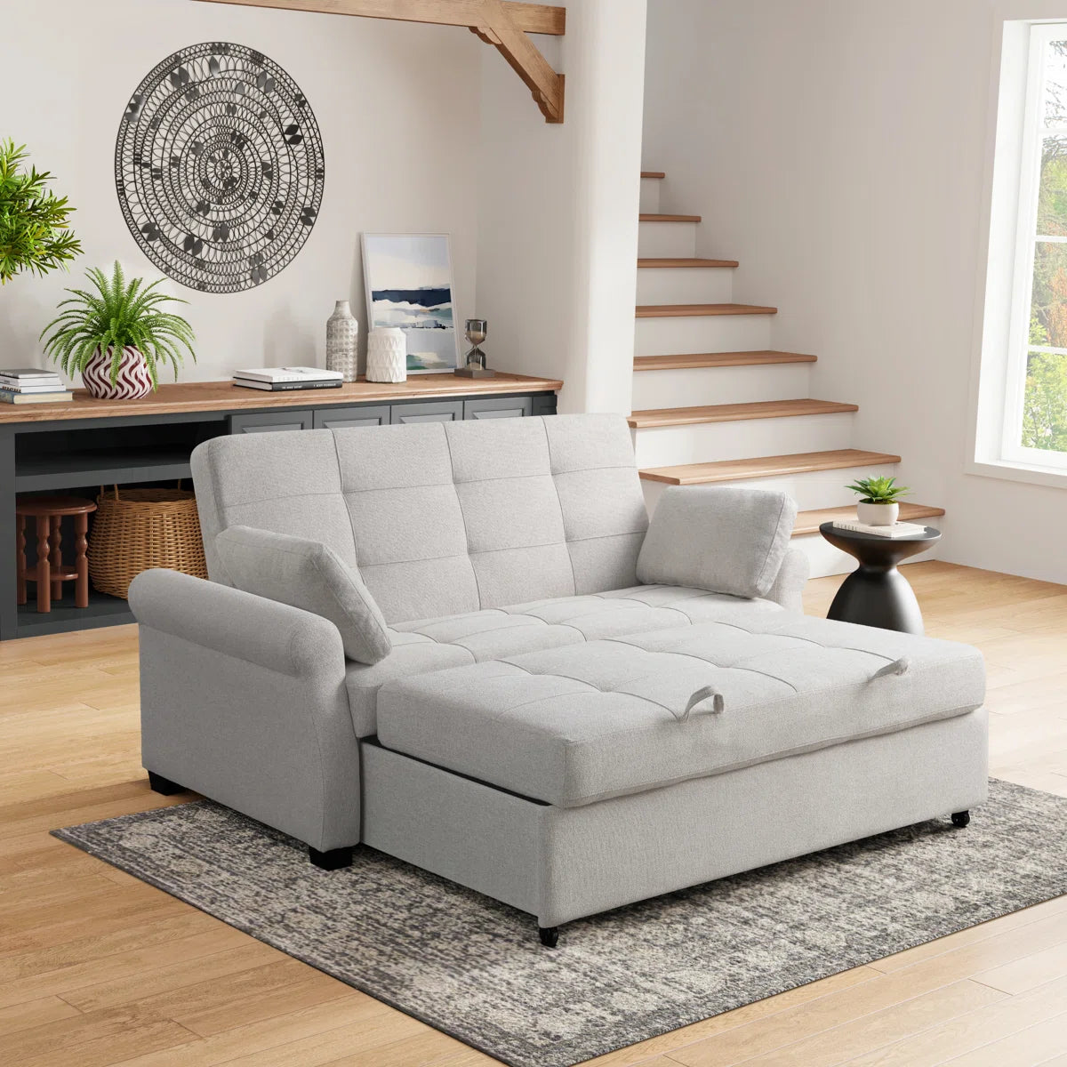 Jeffrey Convertible Sofa-Bed