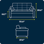 Jeffrey Convertible Sofa-Bed