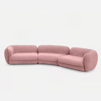 Jessica Curvy Sectional Sofa