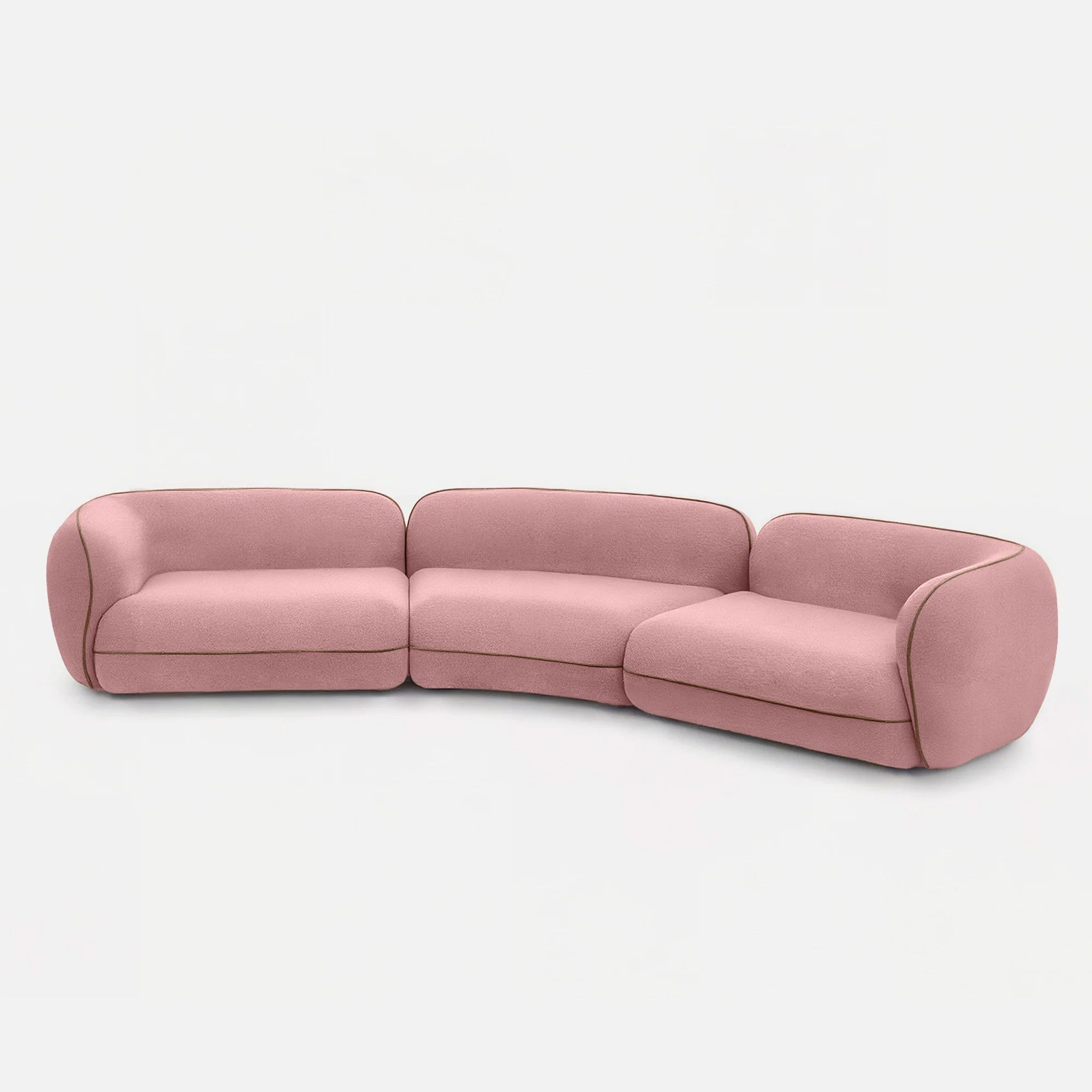 Jessica Curvy Sectional Sofa