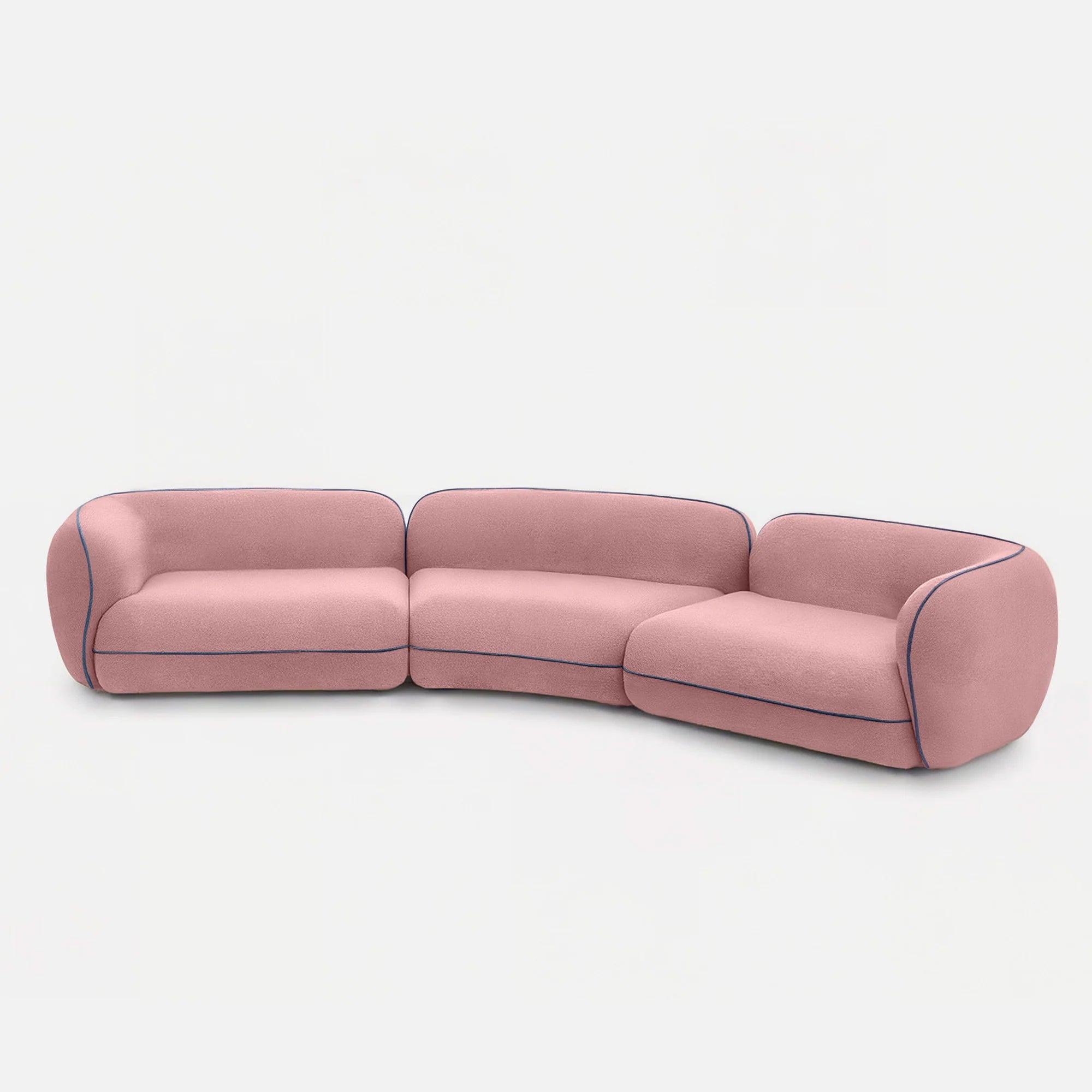 Jessica Curvy Sectional Sofa