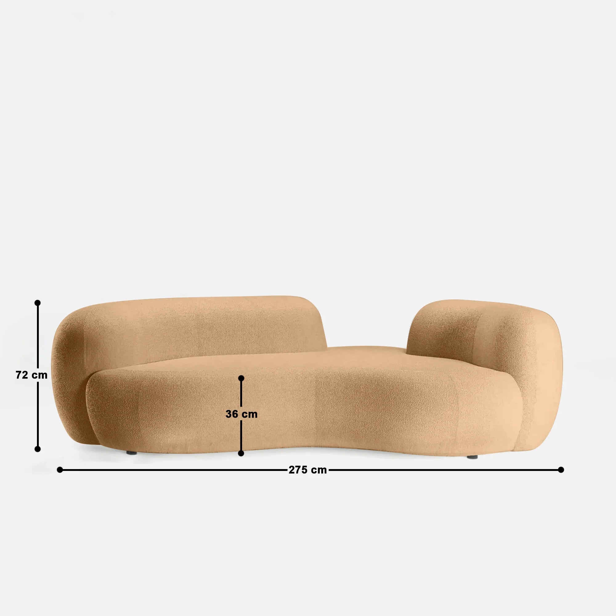 Karen Curvy Sofa