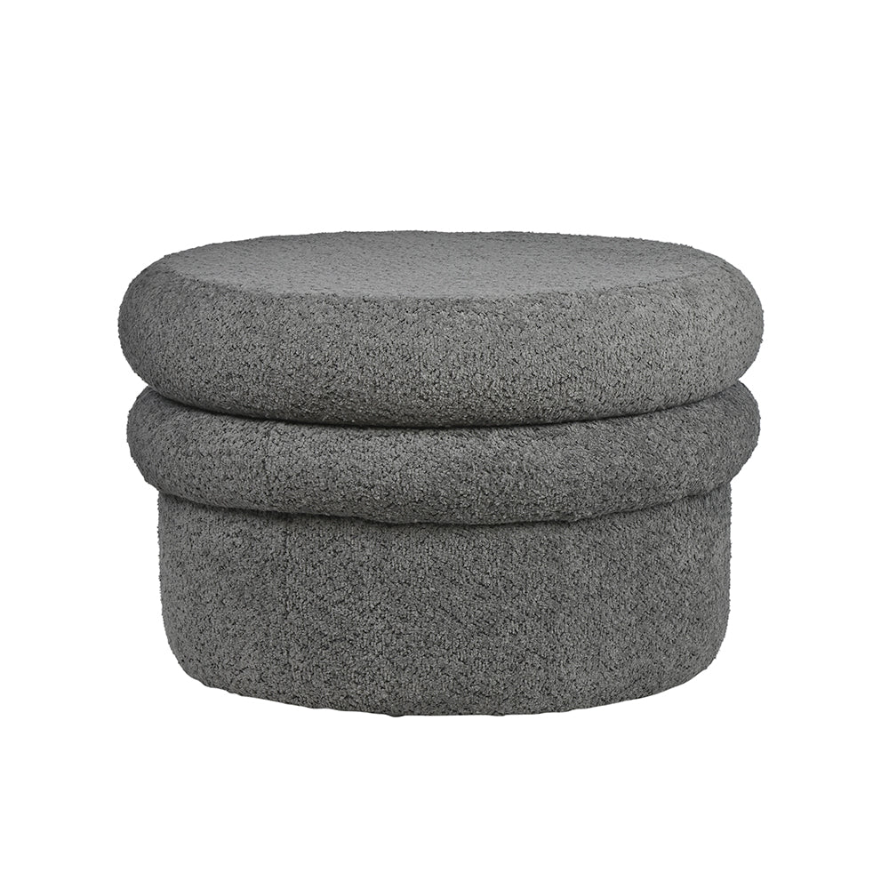 Landyn Boucle Ottoman
