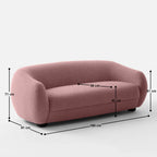 Laura Curvy 2 Seater Sofa