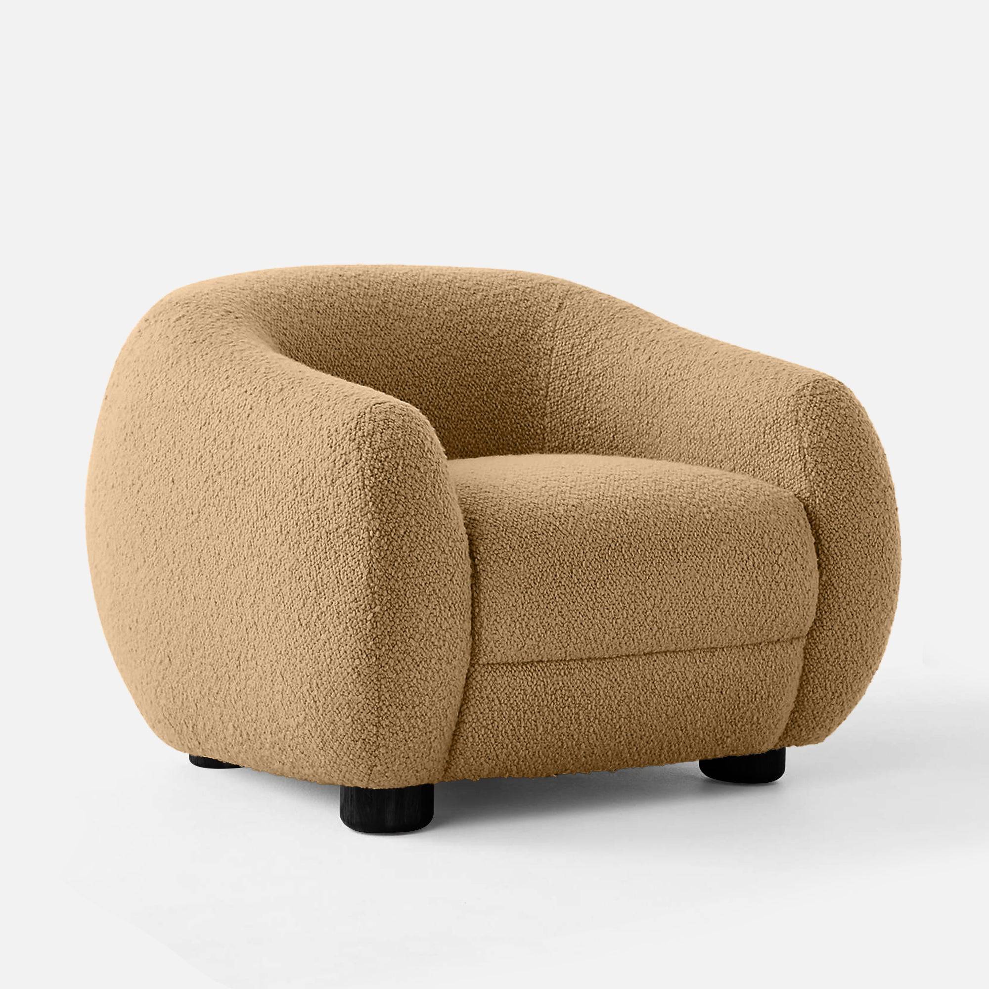 Laura Curvy Single Seater Sofa