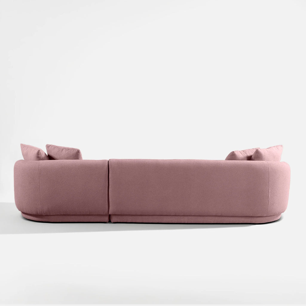 Linda Curvy Sectional L Shape Sofa