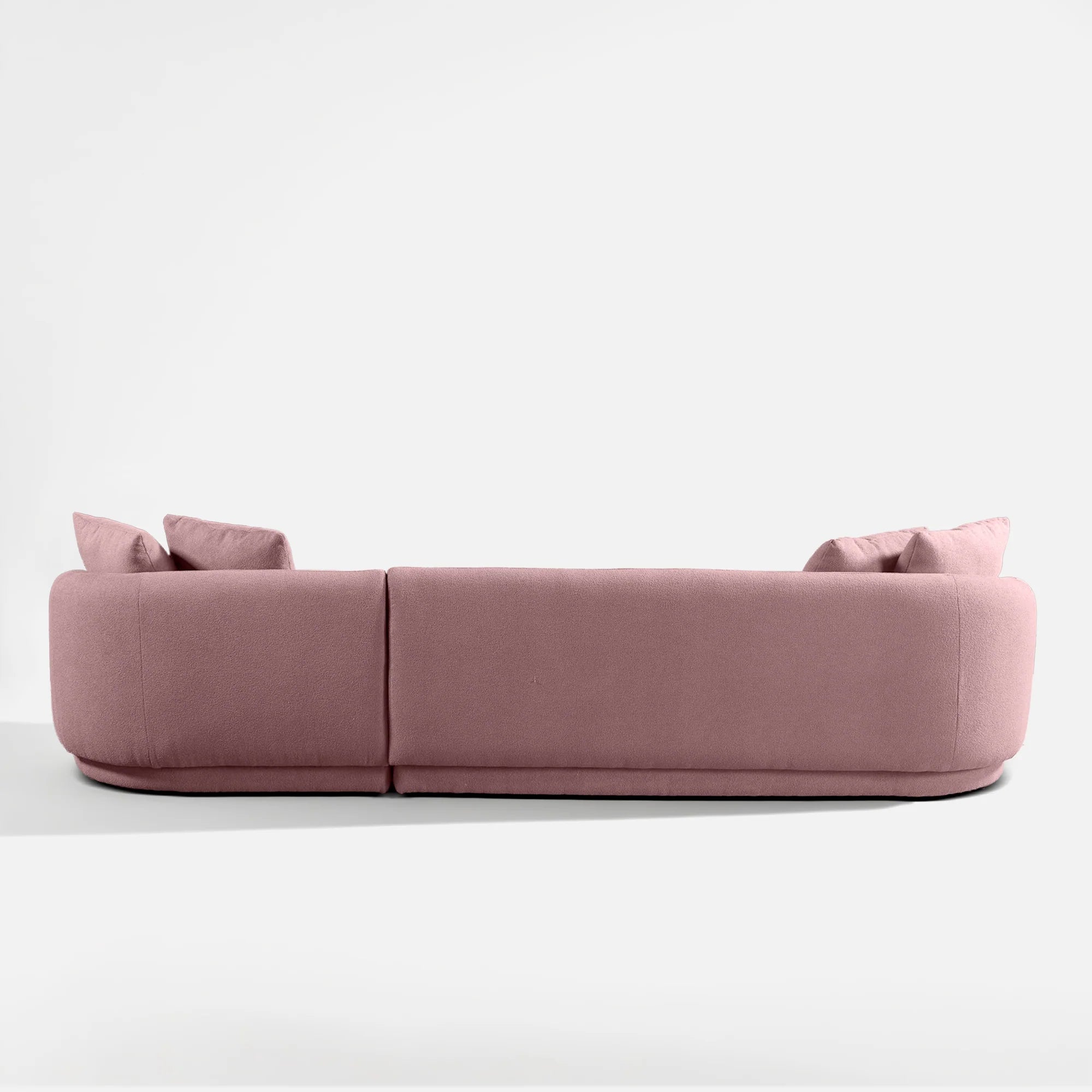 Linda Curvy Sectional L Shape Sofa