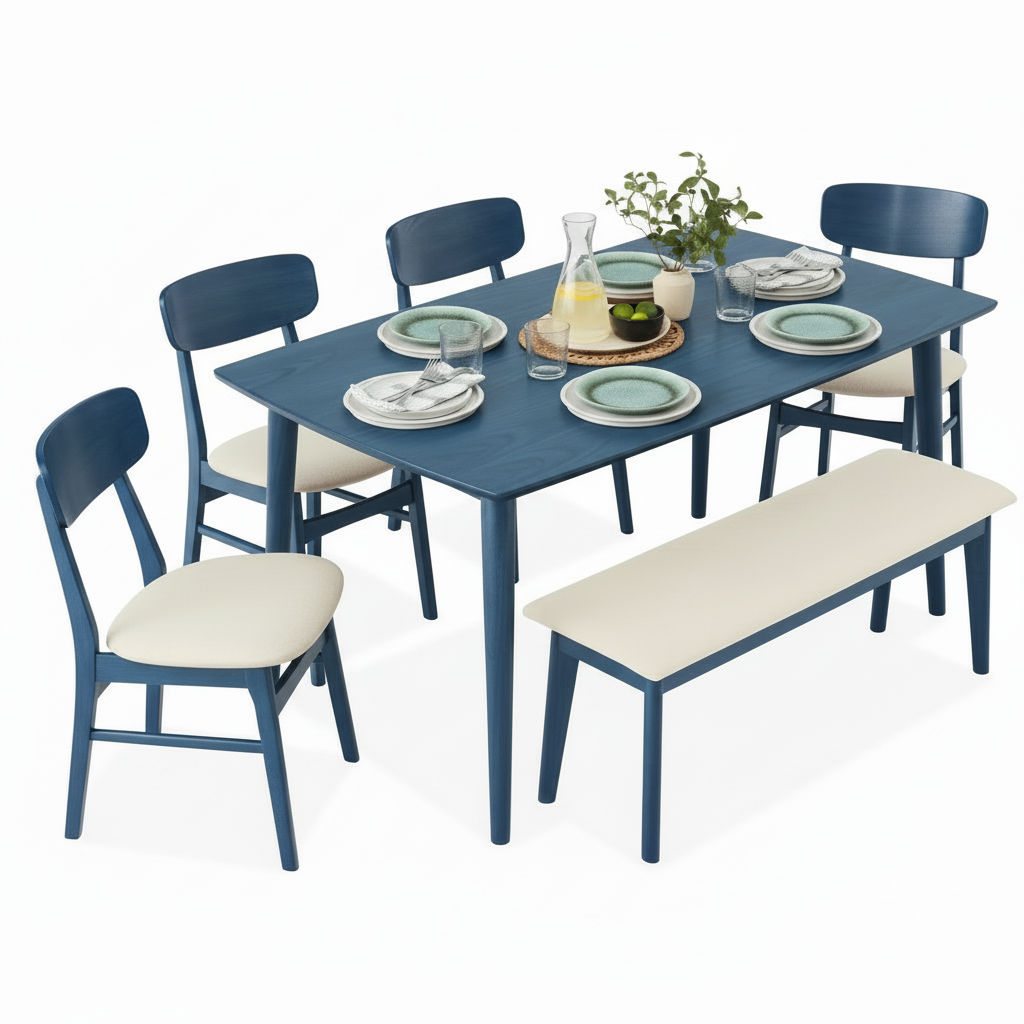 Lindsae Dining Set 6 Seater