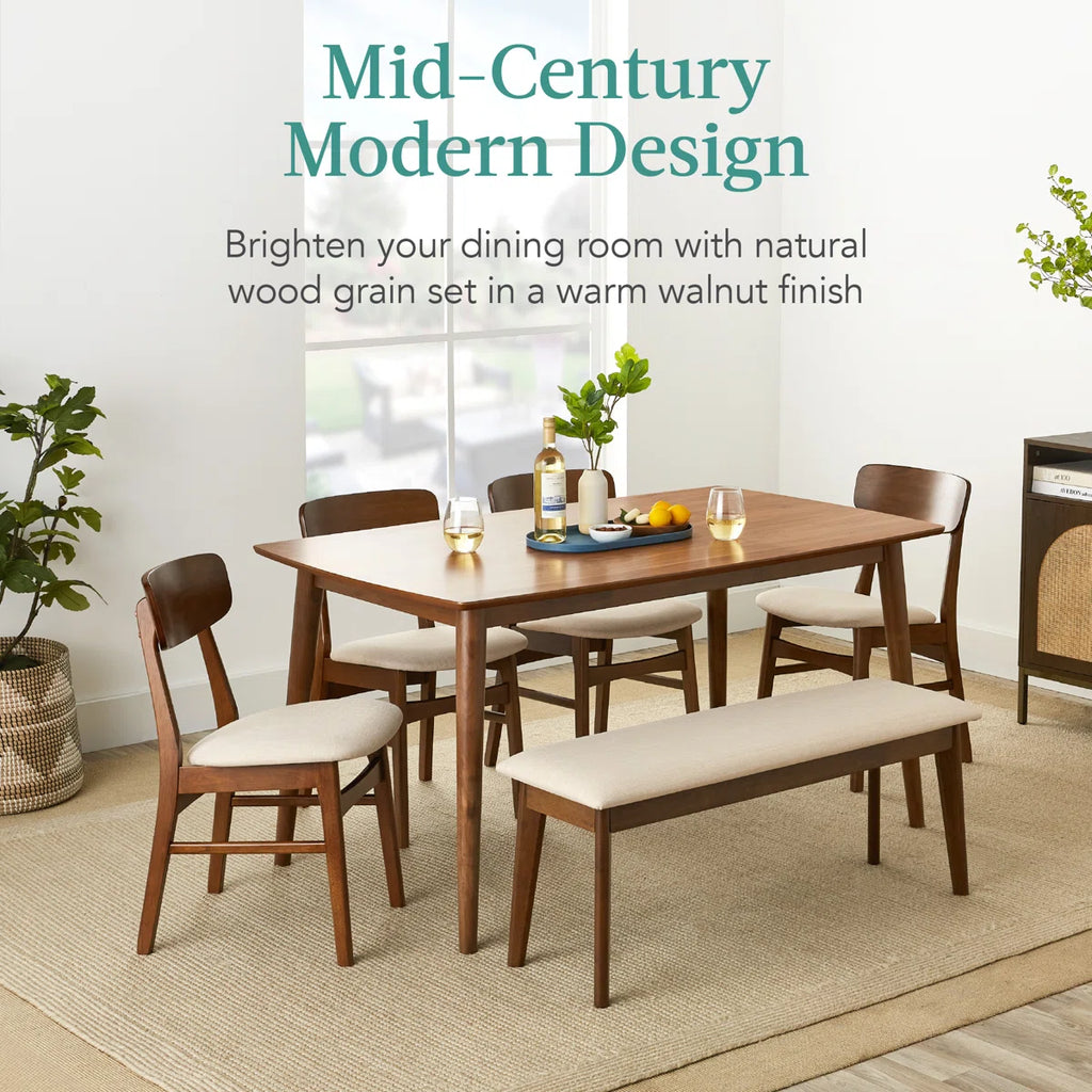 Lindsae Dining Set 6 Seater