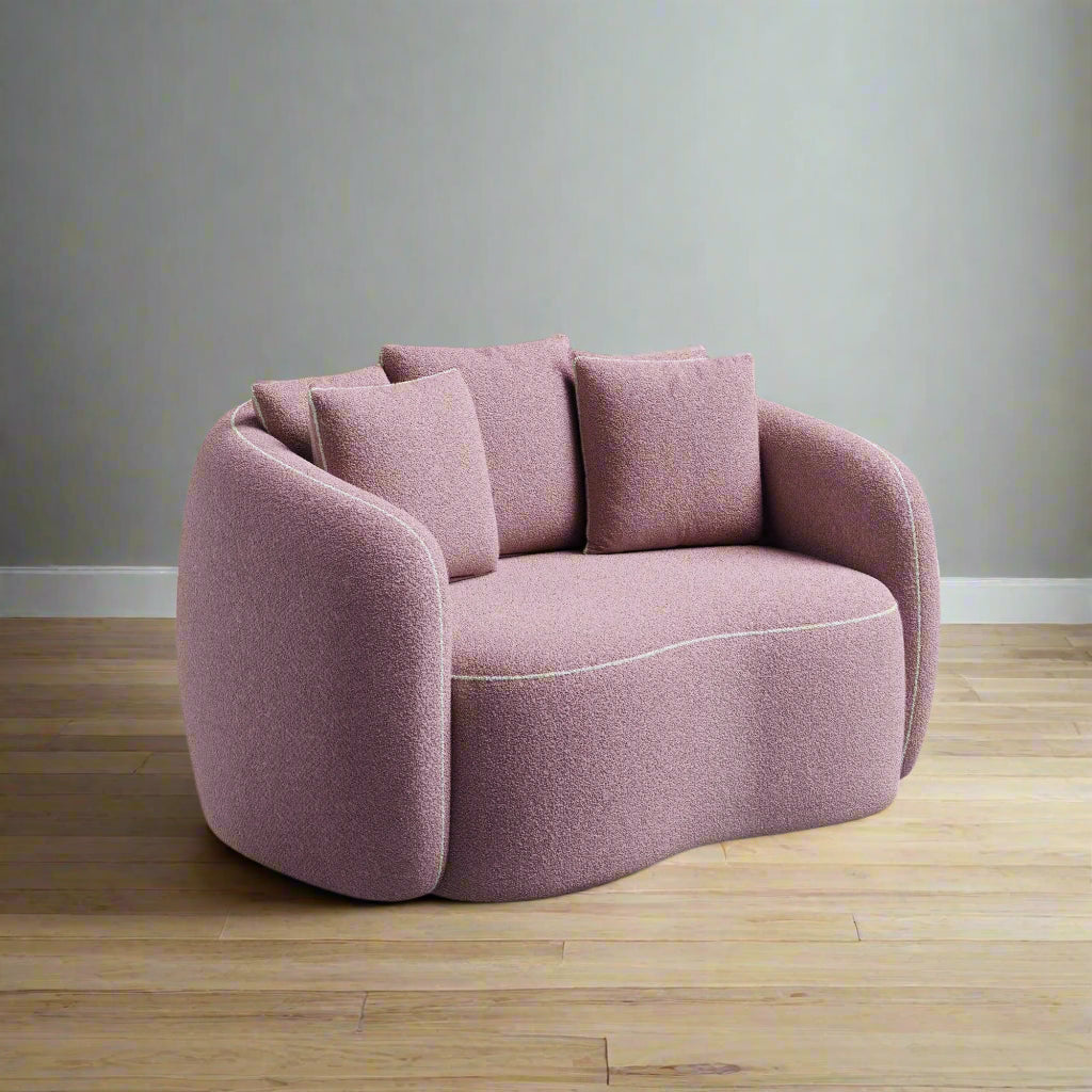Lisa Curvy Love Seat Sofa Chair
