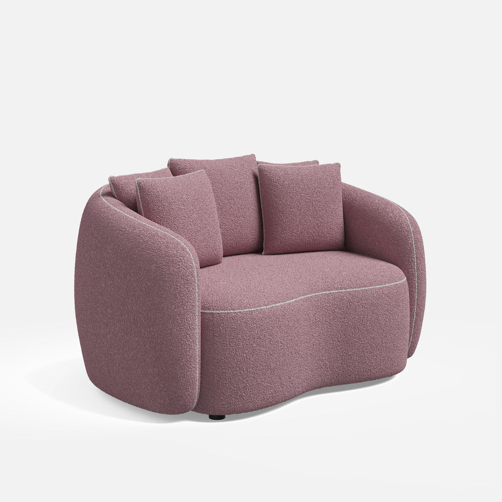 Lisa Curvy Love Seat Sofa Chair