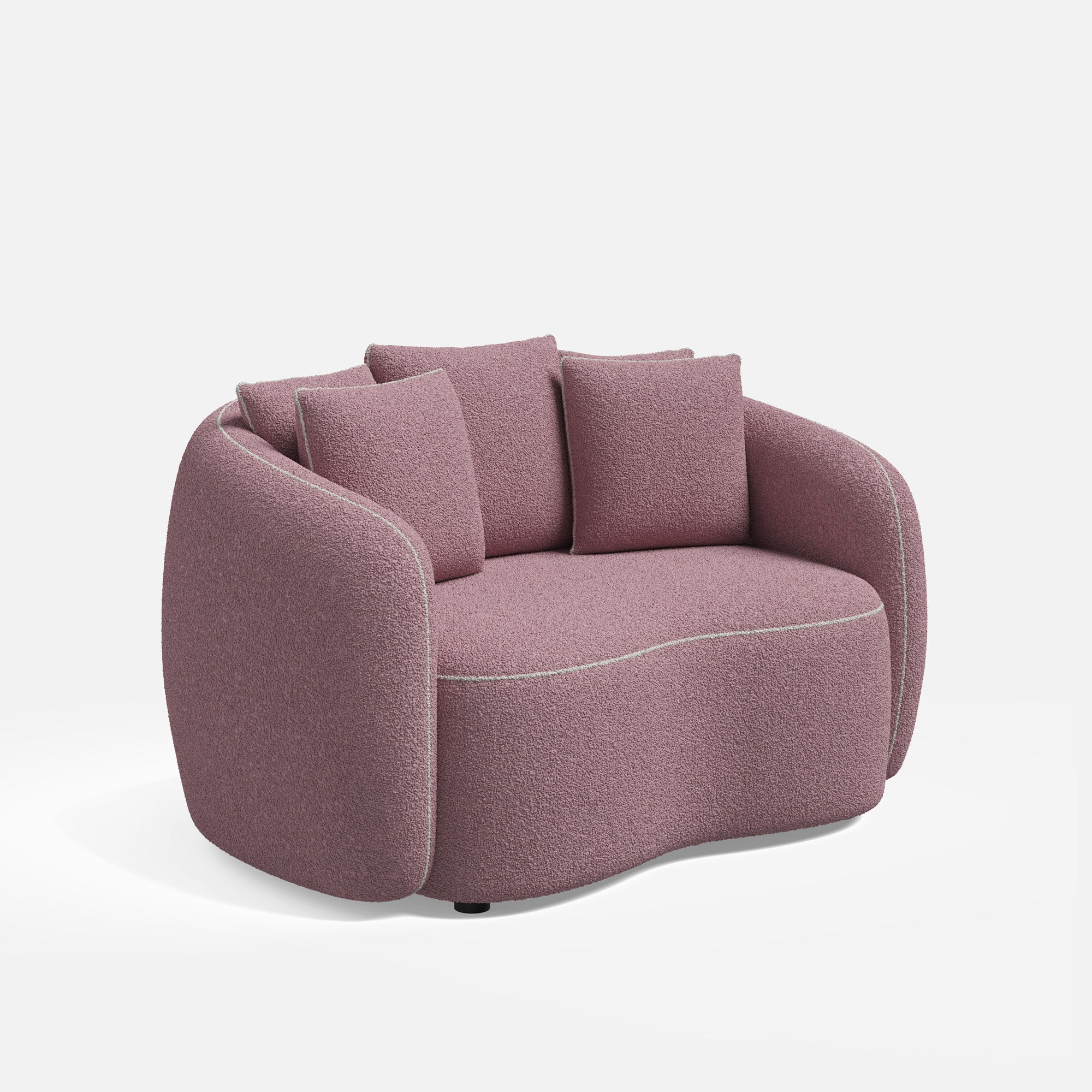 Lisa Curvy Love Seat Sofa Chair