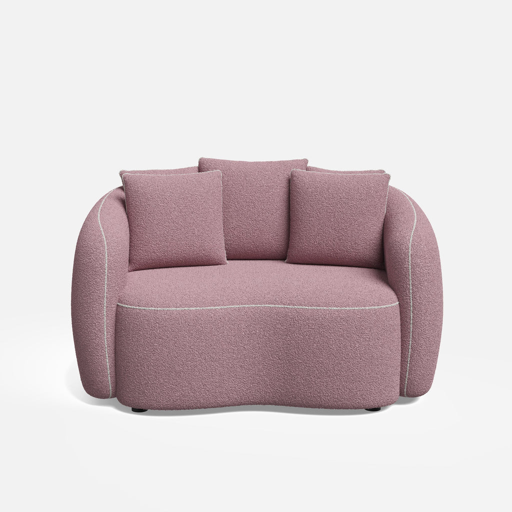 Lisa Curvy Love Seat Sofa Chair