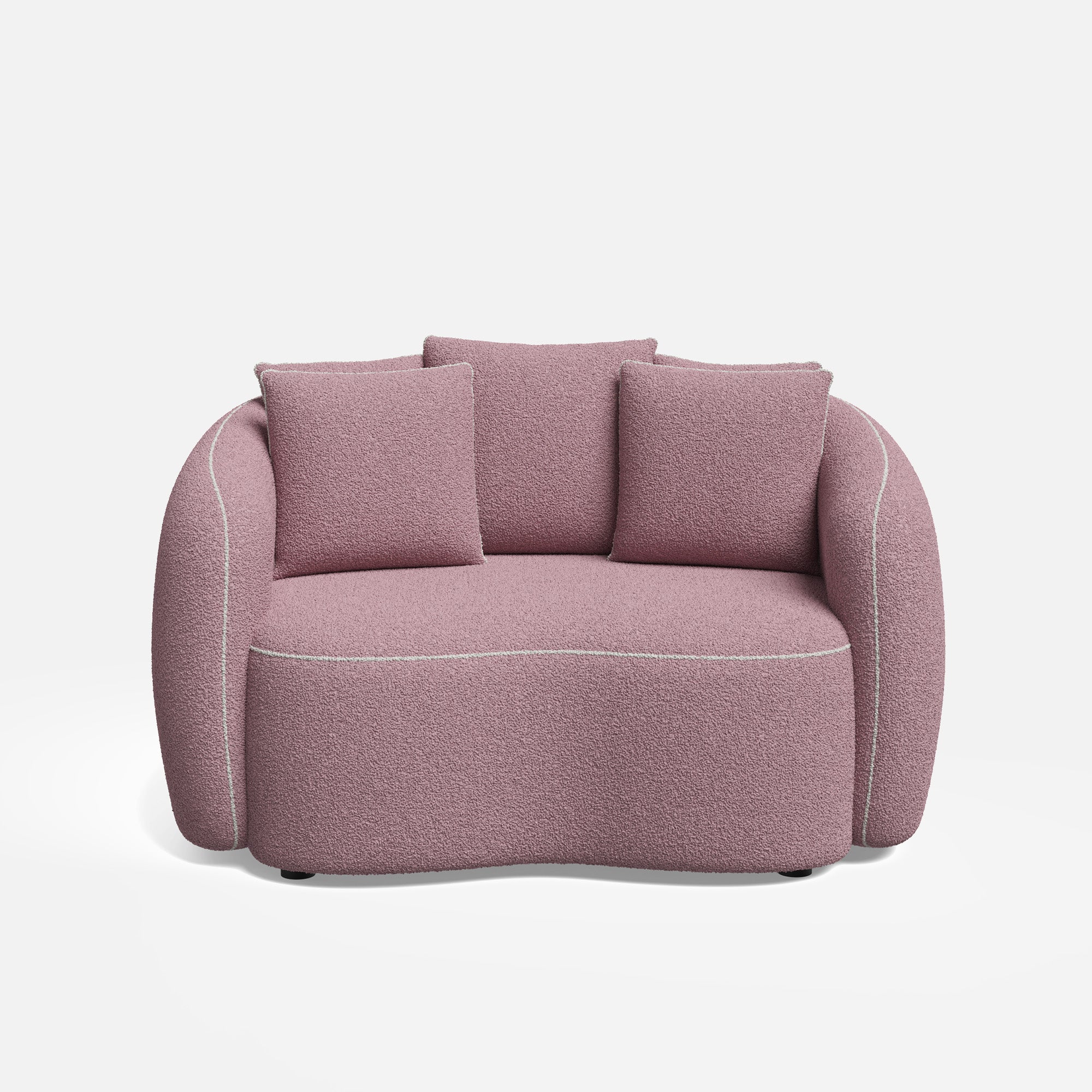 Lisa Curvy Love Seat Sofa Chair