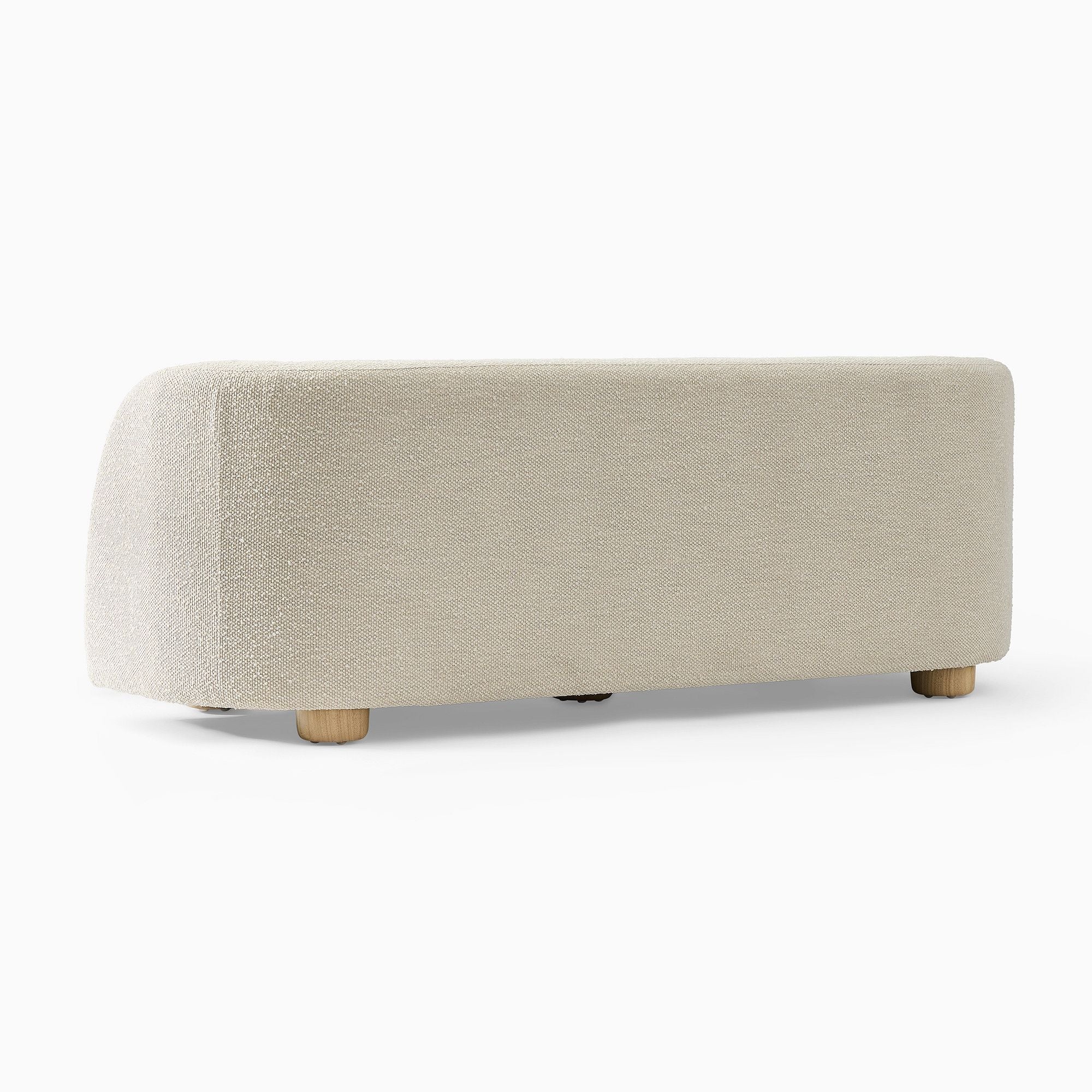 Michelle Boucle Curvy 3-Seater Sofa