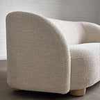 Michelle Boucle Curvy 3-Seater Sofa