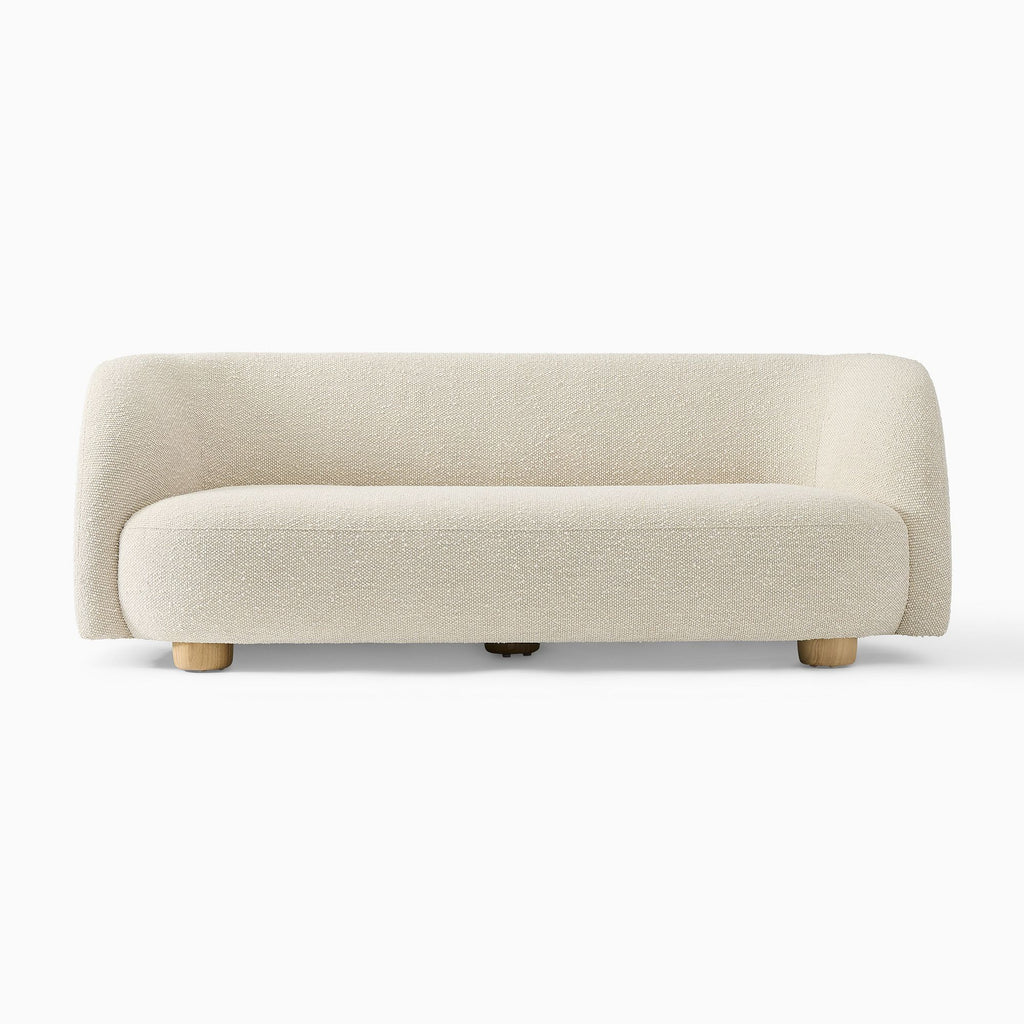 Michelle Boucle Curvy 3-Seater Sofa