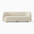 Michelle Boucle Curvy 3-Seater Sofa
