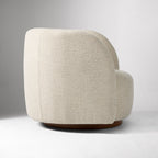 Michelle Boucle Swivel Sofa Chair