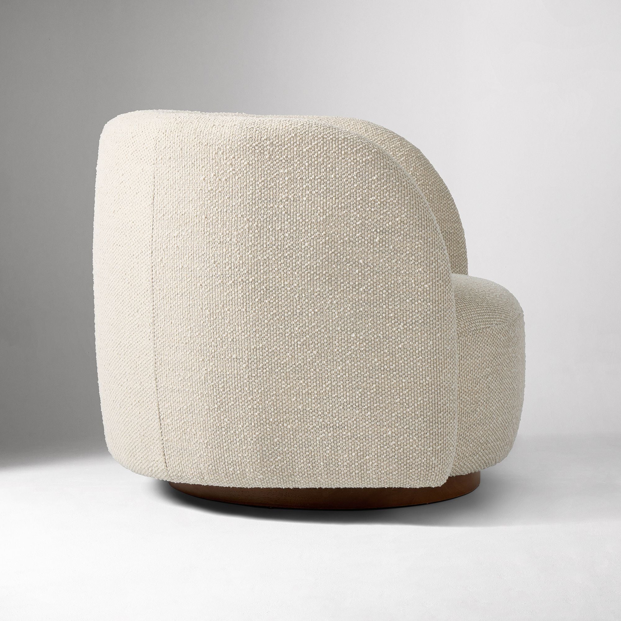 Michelle Boucle Swivel Sofa Chair