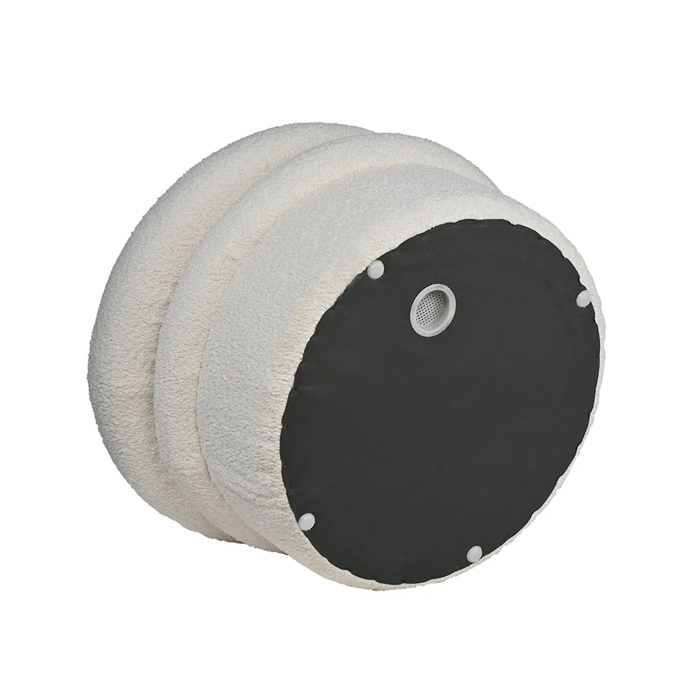 Landyn Boucle Ottoman