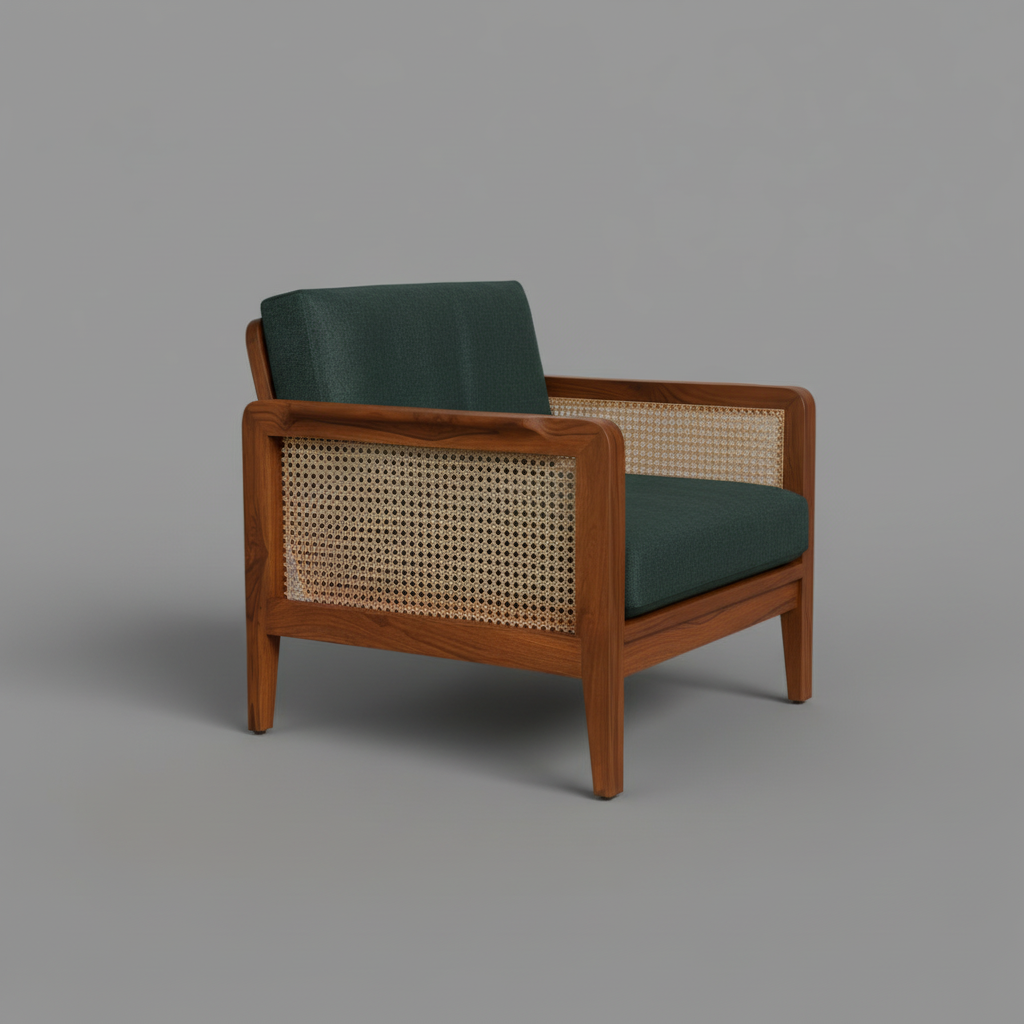 Silas 3 Seater Teak Sofa