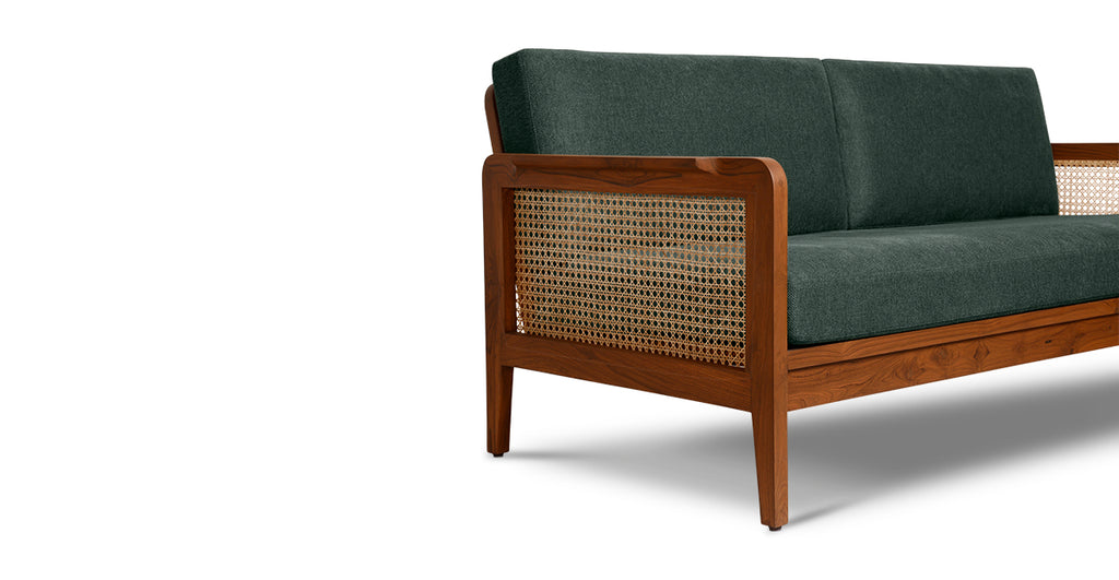 Silas 3 Seater Teak Sofa