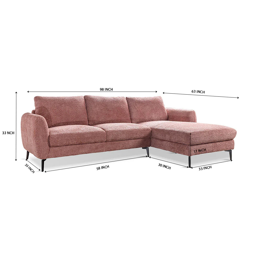 Aldo Section L Shape Sofa