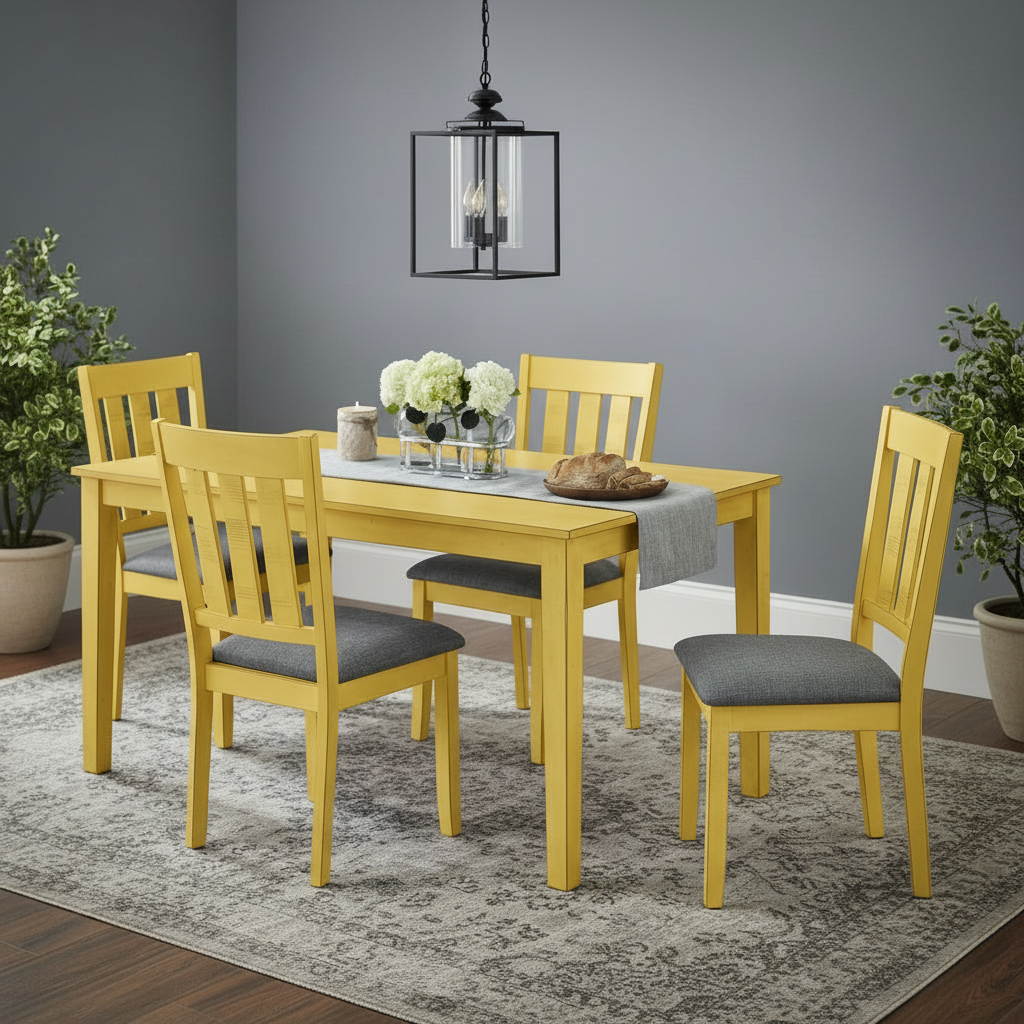 Rhem Dining Set 4 Seater
