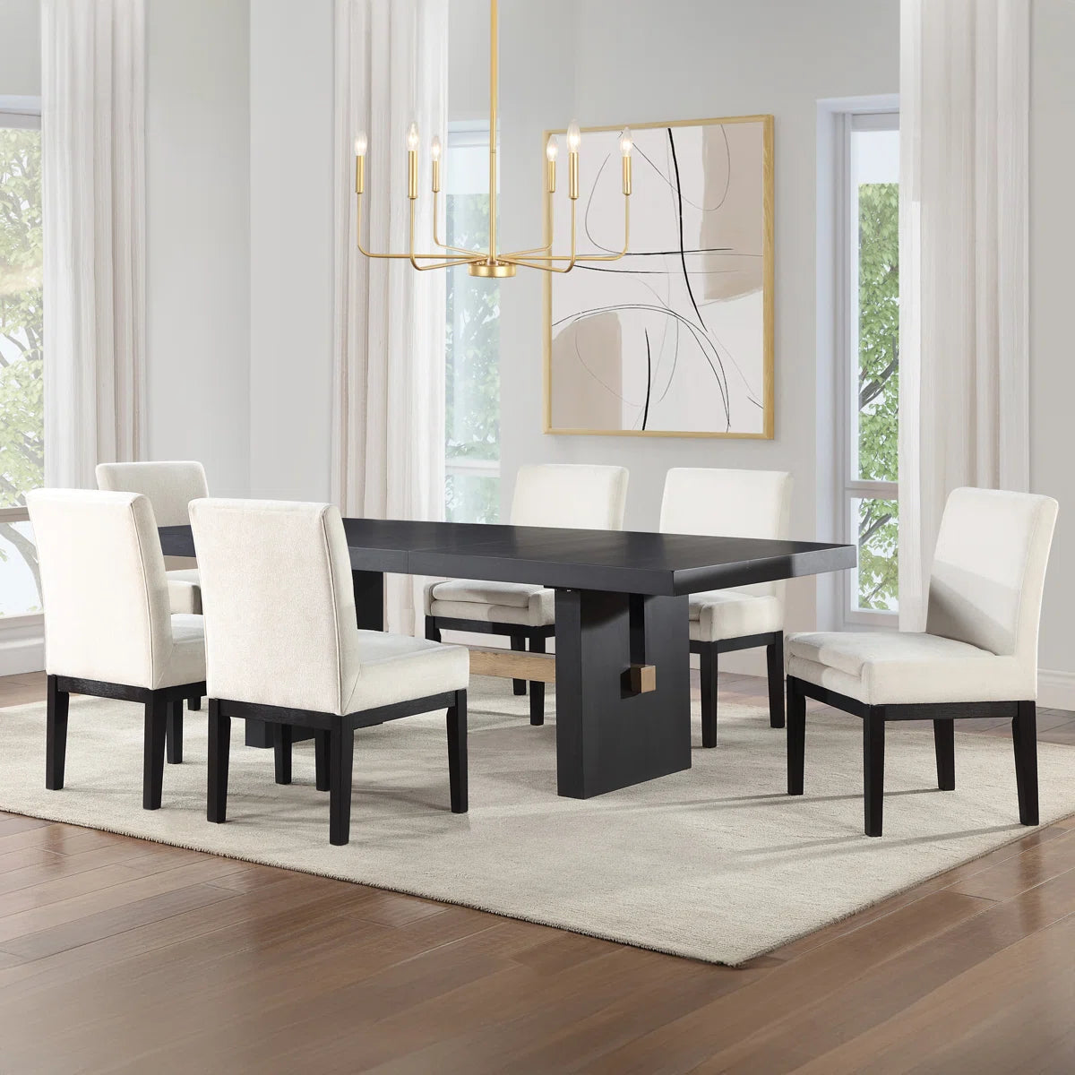 Rickye Dining Set 6 Seater
