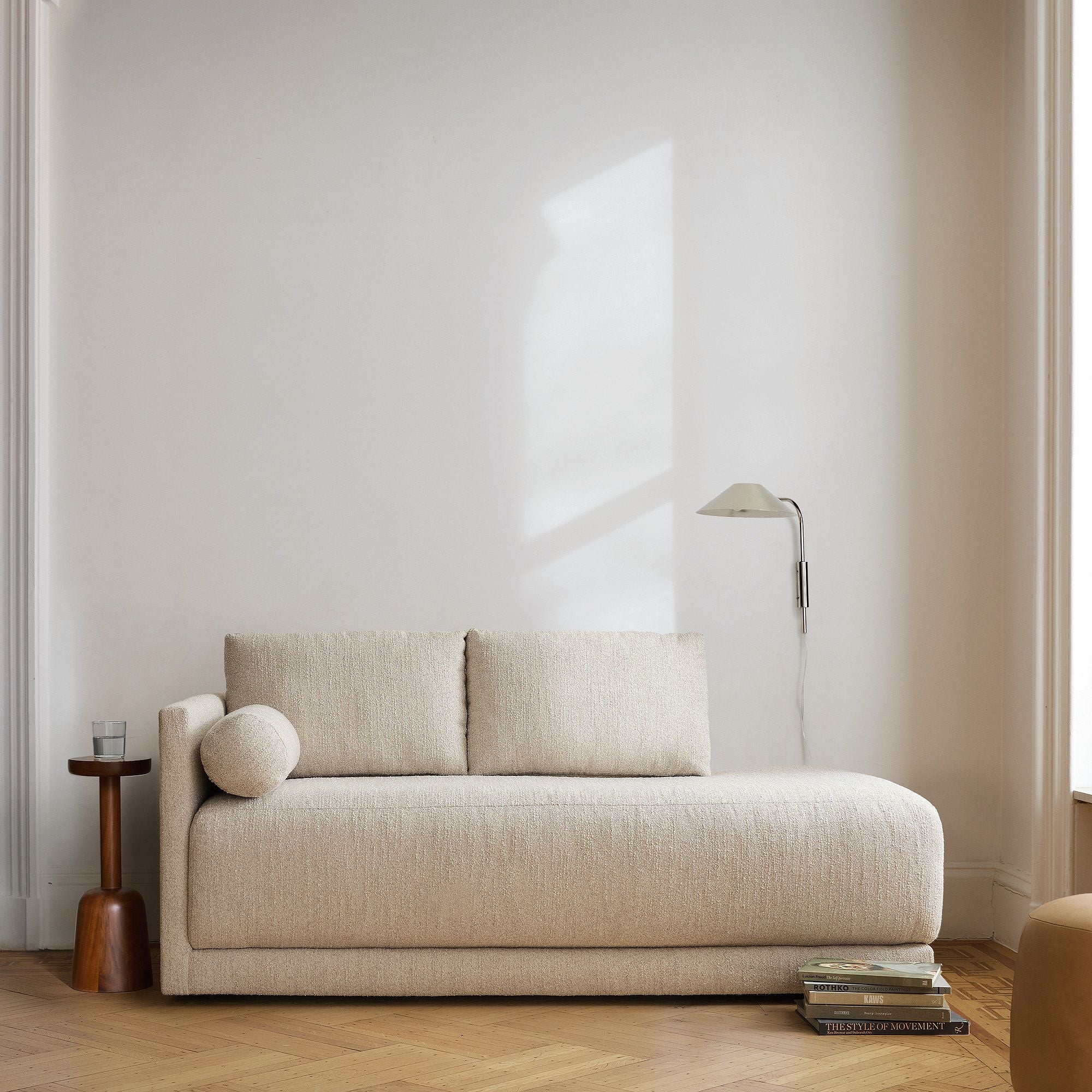 Riggins Boucle Chaise Lounge Sofa