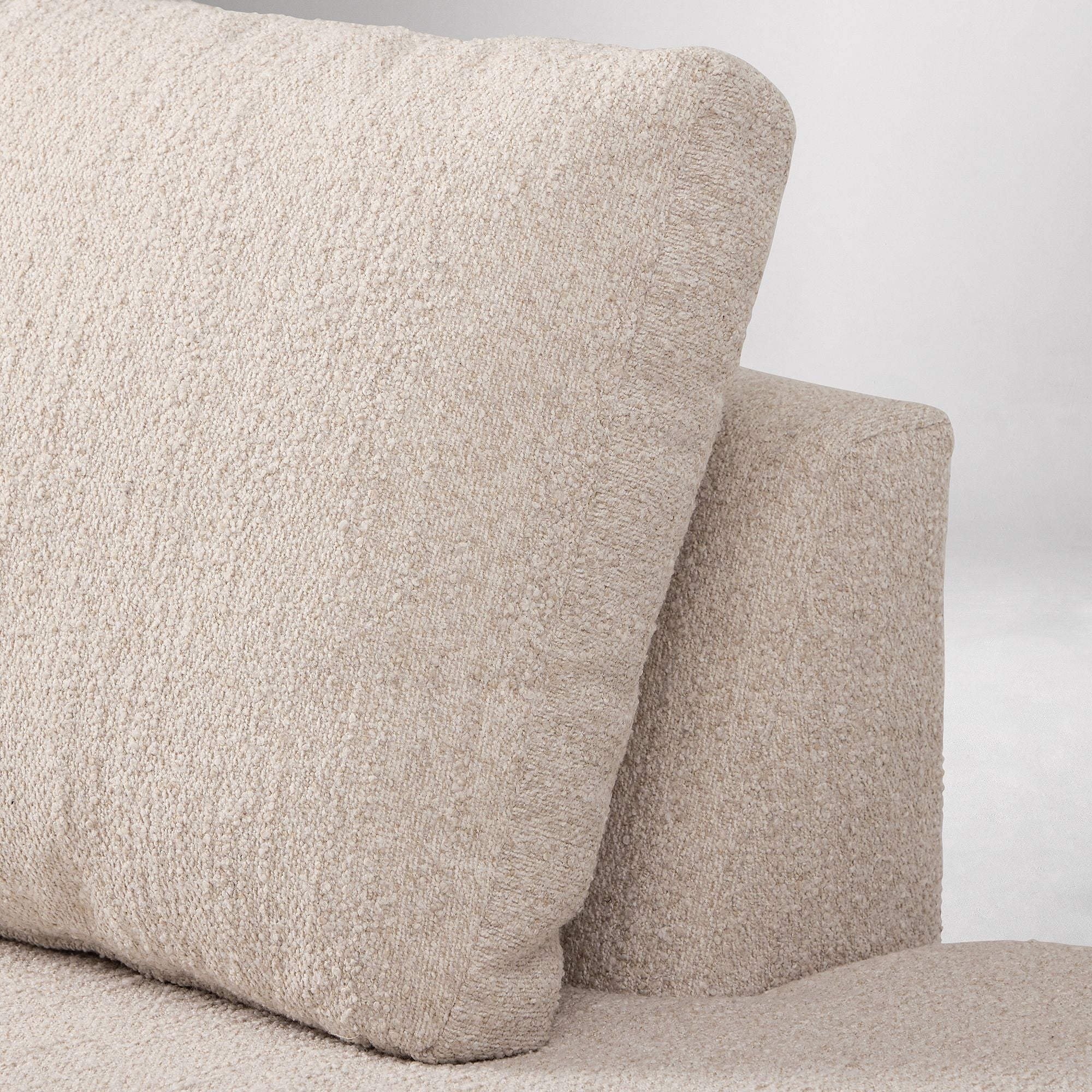 Riggins Boucle Chaise Lounge Sofa