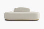 Rotondo Curved Armless 3-Seater Sofa