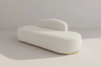 Rotondo Curved Armless 3-Seater Sofa