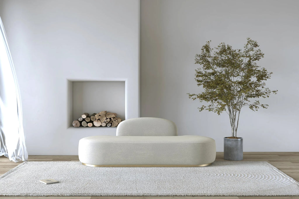 Rotondo Curved Armless 3-Seater Sofa