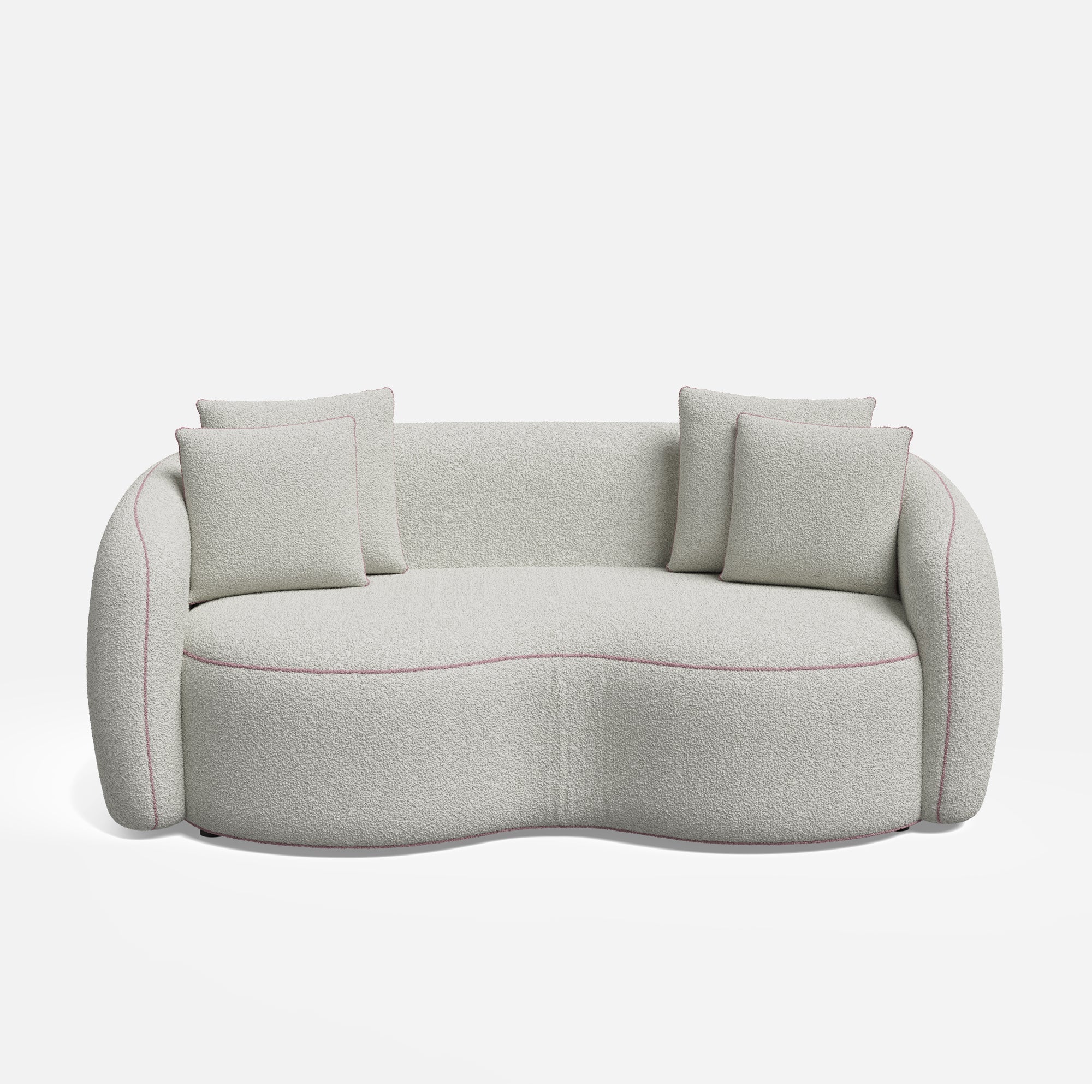 Sandra Curvy 2-Seater Sofa