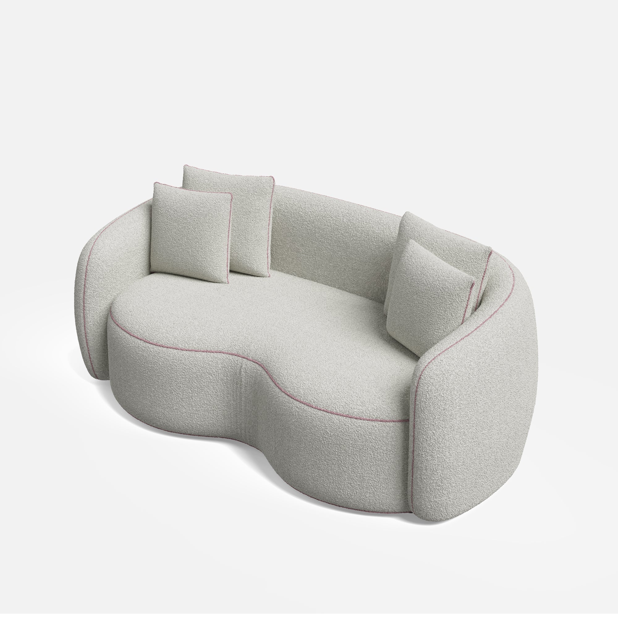Sandra Curvy 2-Seater Sofa