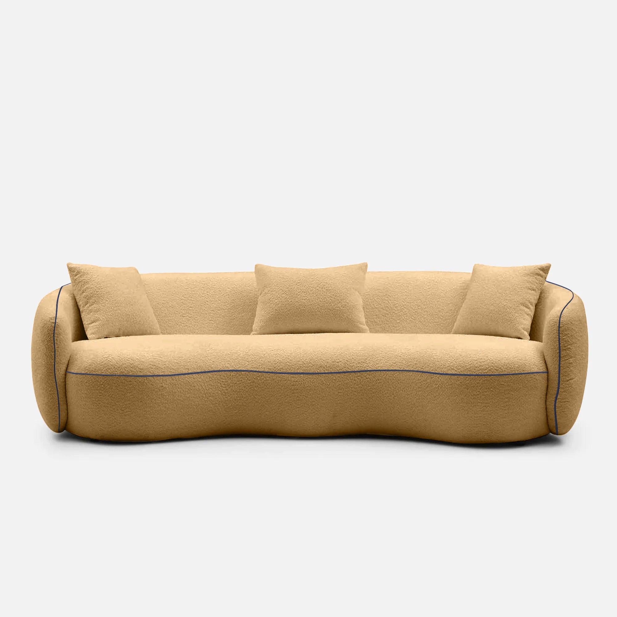 Sandra Curvy 3 Seater Sofa