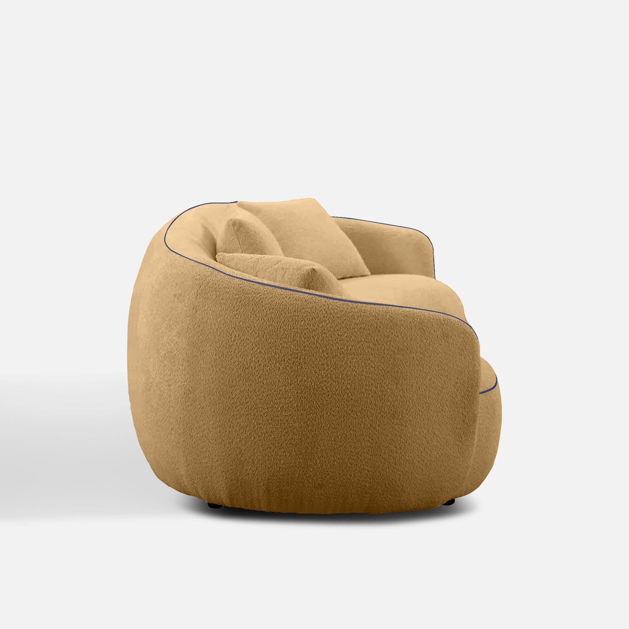 Sandra Curvy 3 Seater Sofa
